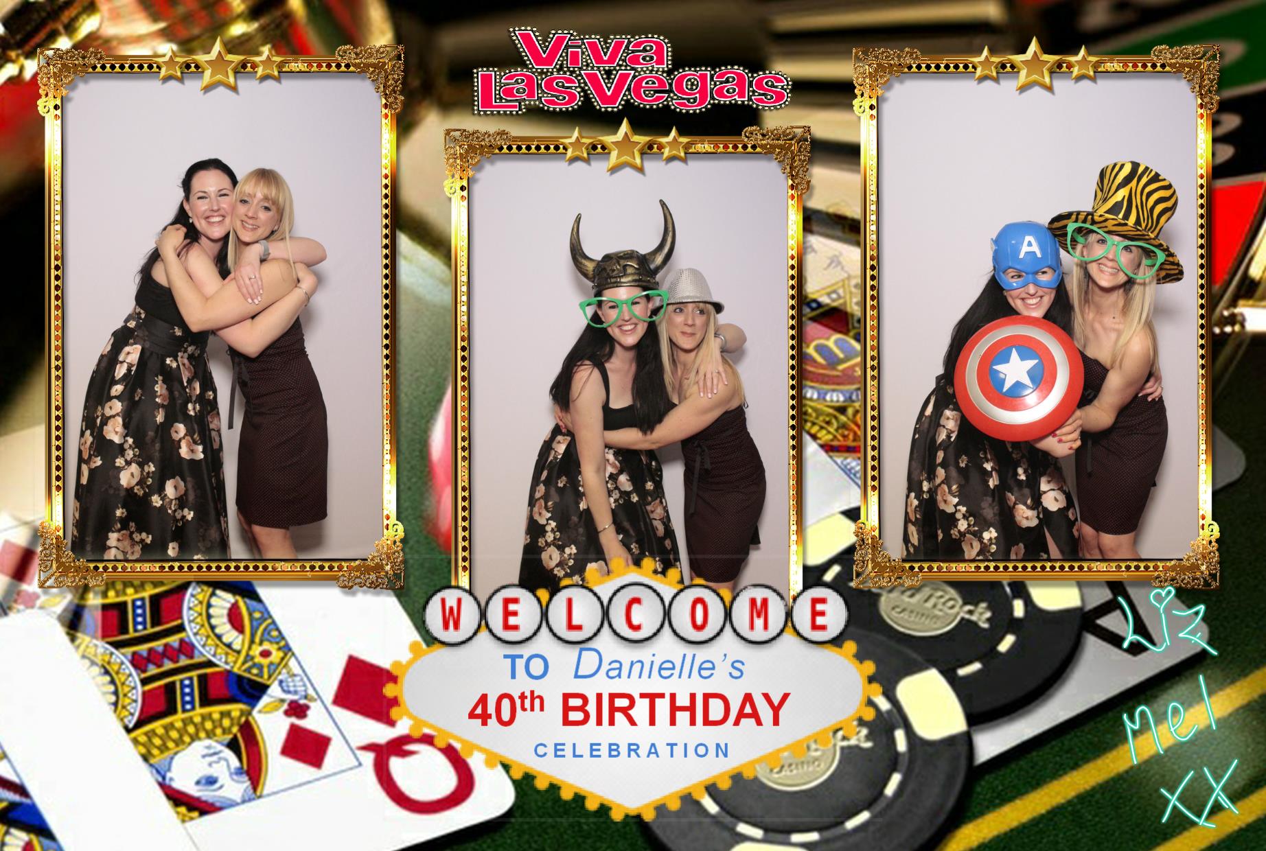 Danielle’s 40th birthday | View more photos from the event at gallery.myphotoboothexperience.co.uk/u/MyPhotoBoothExperienceLtd/Danielle’s-40th-birthday